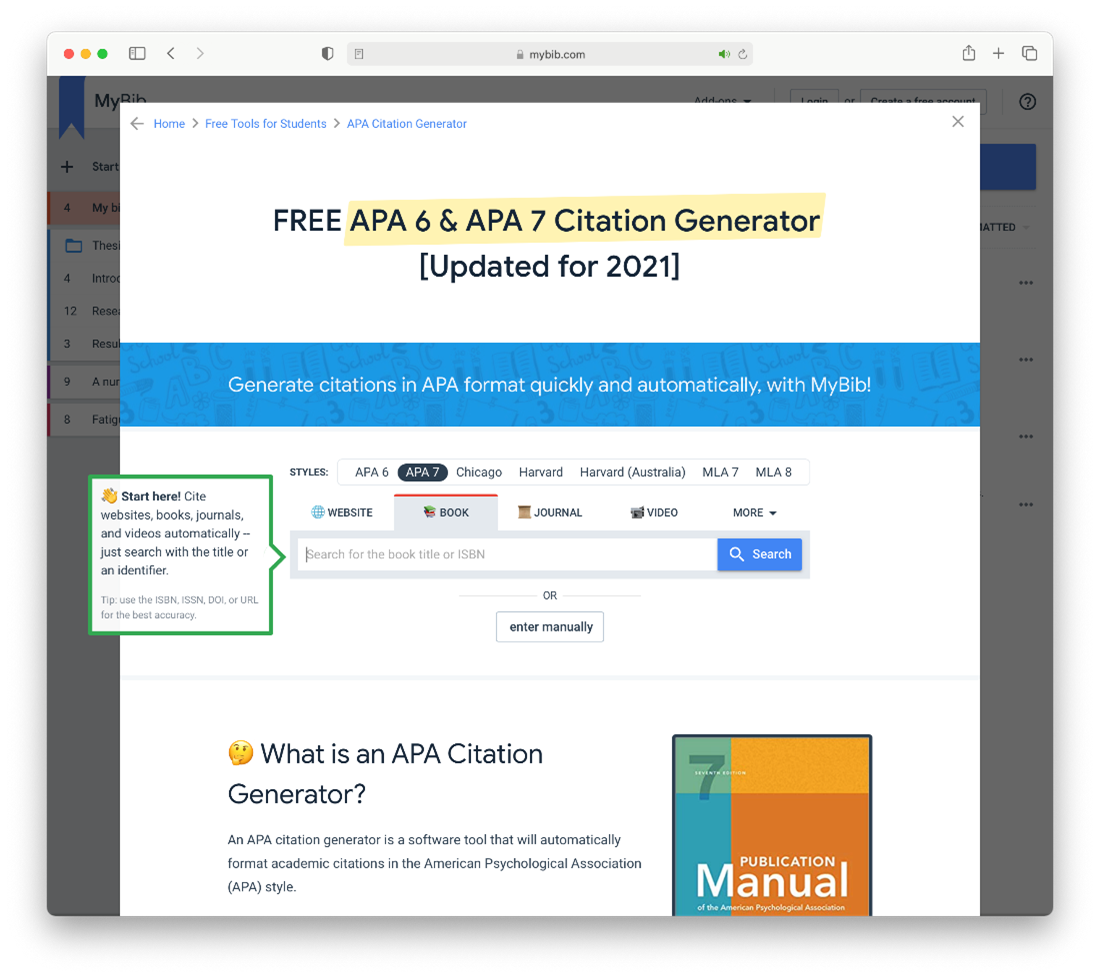 APA 7th Edition Citation Generator: Make APA In-text, 49% OFF